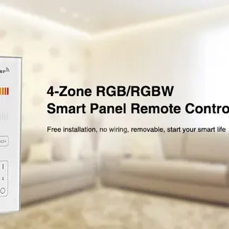 MiBoxer B3 LED Fernbedienung Smart Panel RGB/RGB-W 4 Zonen MiBoxer B3 LED Fernbedienung Smart Panel RGB/RGB-W 4 Zonen
