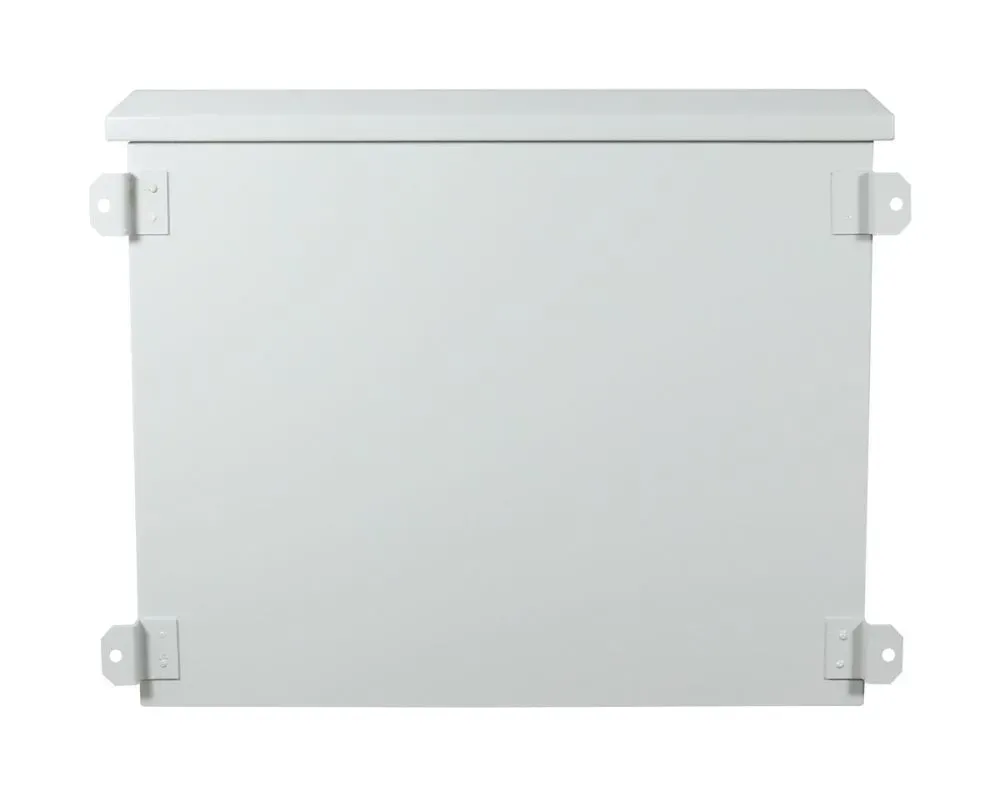 ALLNET 19"Wandgehäuse, 12HE, T488mm, Lichtgrau, IP55, SO-Serie, incl. 2-Fach Lüftereinheit – Bild 8