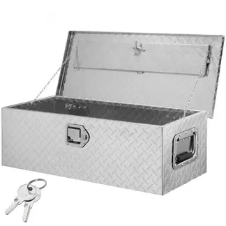VEVOR 762 x 330 x 244 mm Werkzeugkasten für Lkw-Ladefläche, Abschließbar 64 L Truckbox Werkzeugbox Aufbewahrungs-Werkzeugkasten, 30 kg Tragfähigkeit Werkzeugkiste Organizer für Wohnmobil, PKW usw. VEVOR 762 x 330 x 244 mm Werkzeugkasten für Lkw-Ladefläche, Abschließbar 64 L Truckbox Werkzeugbox Aufbewahrungs-Werkzeugkasten, 30 kg Tragfähigkeit Werkzeugkiste Organizer für Wohnmobil, PKW usw.