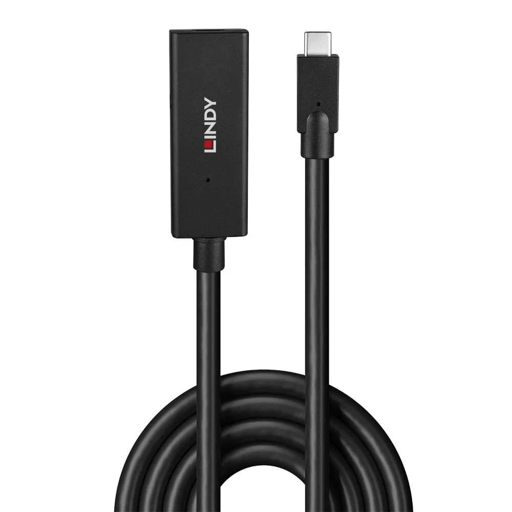 Lindy 43364 USB Kabel USB 3.2 Gen 2 (3.1 Gen 2) 5 m USB C 10 Gbit/s Schwarz – Bild 2