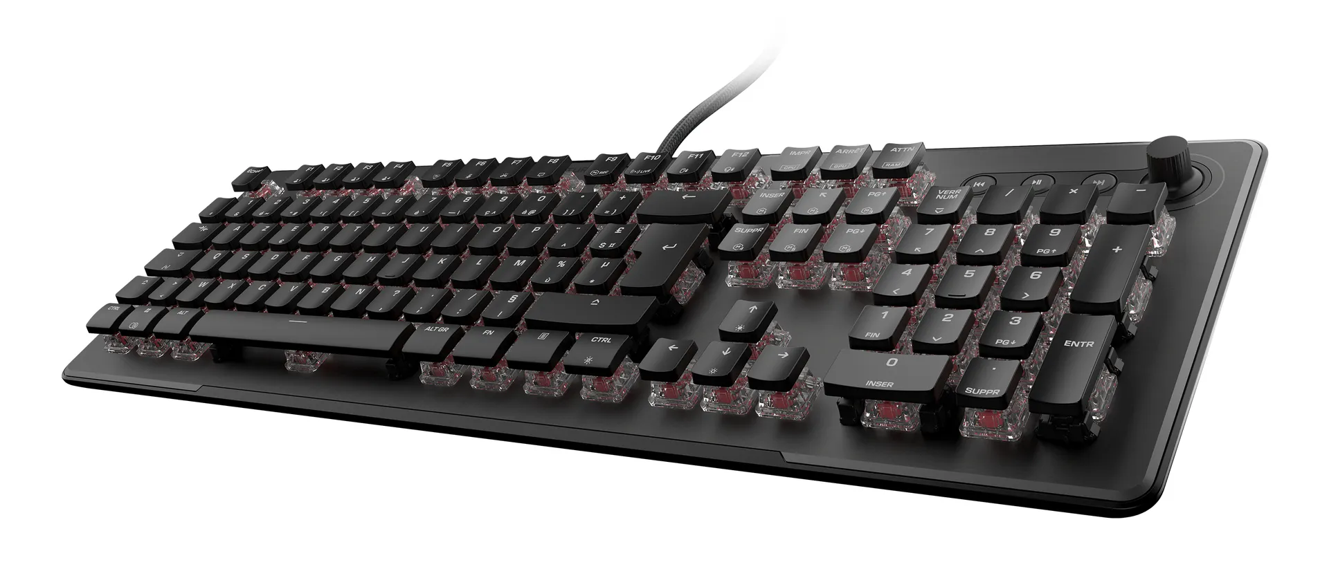 Turtle Beach Vulcan II Max – Optisch-mechanische PC-Tastatur, anpassbare RGB-Beleuchtung, Handballenauflage, lineare Titan II-Schalter, Aluminiumplatte – Schwarz – Bild 5