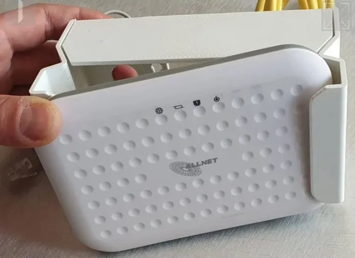ALLNET ISP Bridge Modem VDSL2 / zbh. Wandhalter für ALL-BM200 – Bild 5
