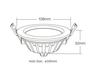 MiBoxer FUT063 LED Panel Rund 6W RGB-WW (RGB-CCT) mit Funk und WLAN IP54 – Bild 2