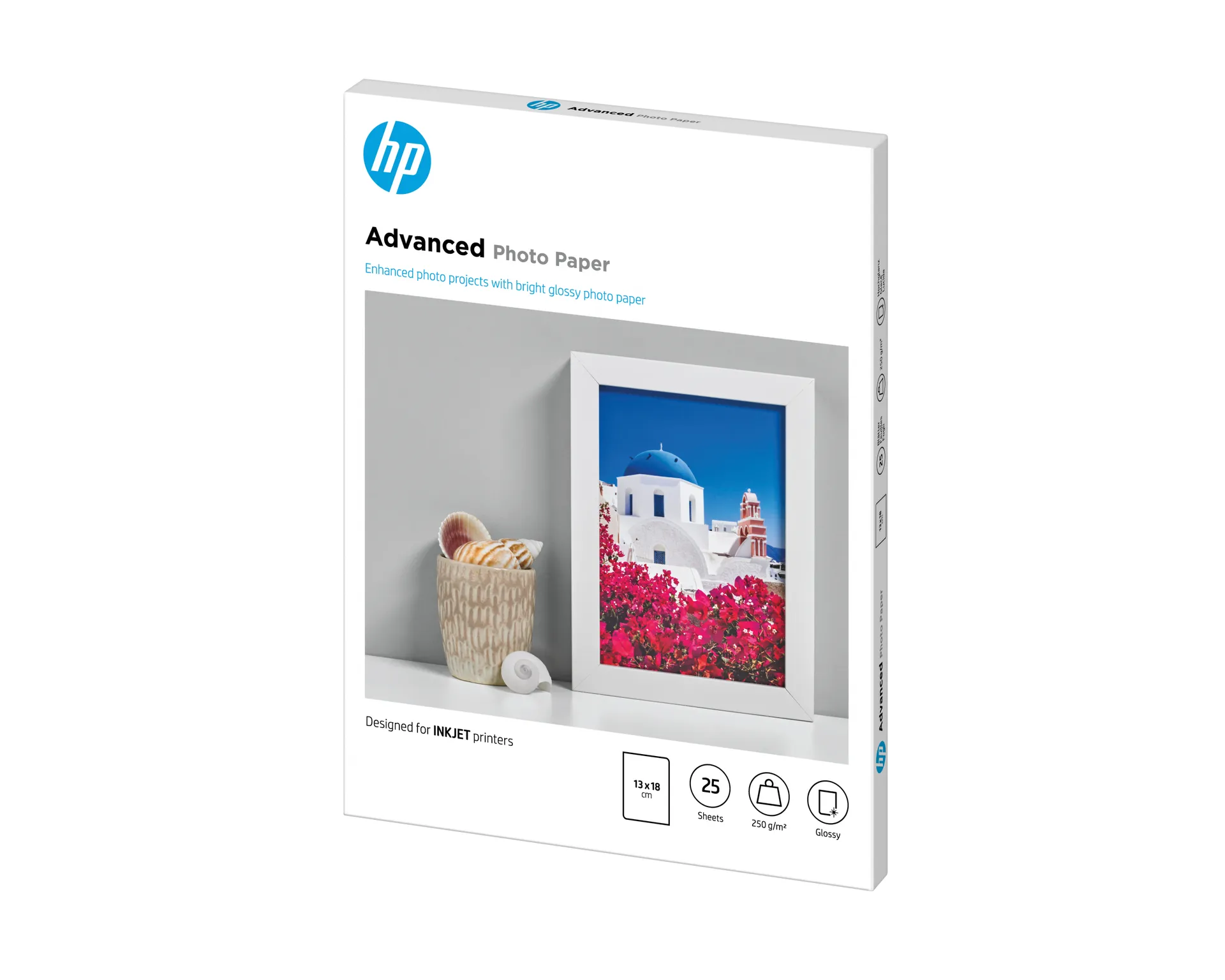 HP Advanced Fotopapier, glänzend, 250 g/m2, 13 x 18 cm (127 x 178 mm), 25 Blatt – Bild 6