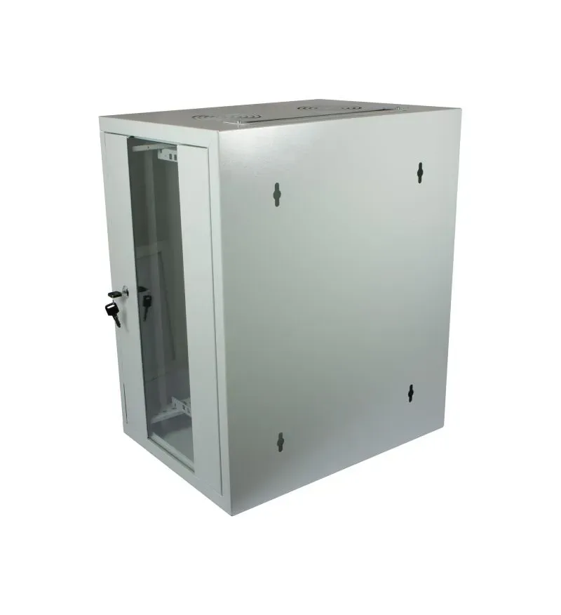 ALLNET 19"Wandgehäuse, 5HE, Vertikal, T370, Lichtgrau, SMH-Serie, – Bild 6