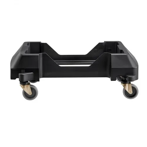 VEVOR Mülltonnenwagen 460x252 mm, passend für 60,6/87 L Behälter, Abfalleimer Dolly mit 4 feststellbaren Rädern, 90 kg Tragkraft, Tonnen-Rollwagen, Mülltonnen-Rollwagen aus Kunststoff – Bild 8