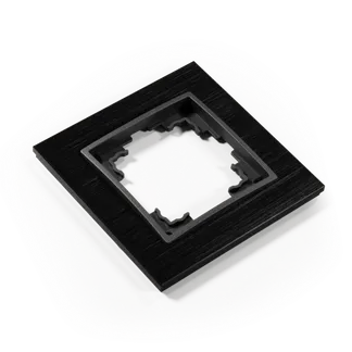 Rahmen McPower “Flair“, 1-fach, schwarzes Aluminium Rahmen McPower “Flair“, 1-fach, schwarzes Aluminium