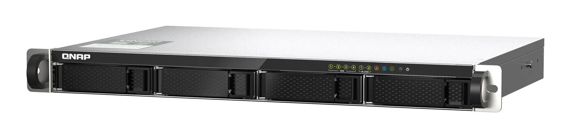 QNAP TS-435XEU NAS Rack (1U) Marvell CN9131 4 GB DDR4 0 TB QNAP QTS Schwarz, Grau – Bild 5