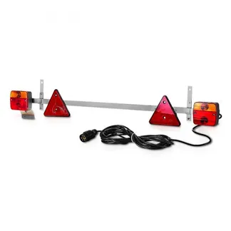 VEVOR Anhängerlichter Anhängerleuchten mit Modi (Bremslicht/Blinklicht/Rücklicht/Kennzeichenleuchte), wasser- und staubdichtes Anhängerbeleuchtungsset mit Kabelbaum für Boot, Wohnmobil VEVOR Anhängerlichter Anhängerleuchten mit Modi (Bremslicht/Blinklicht/Rücklicht/Kennzeichenleuchte), wasser- und staubdichtes Anhängerbeleuchtungsset mit Kabelbaum für Boot, Wohnmobil