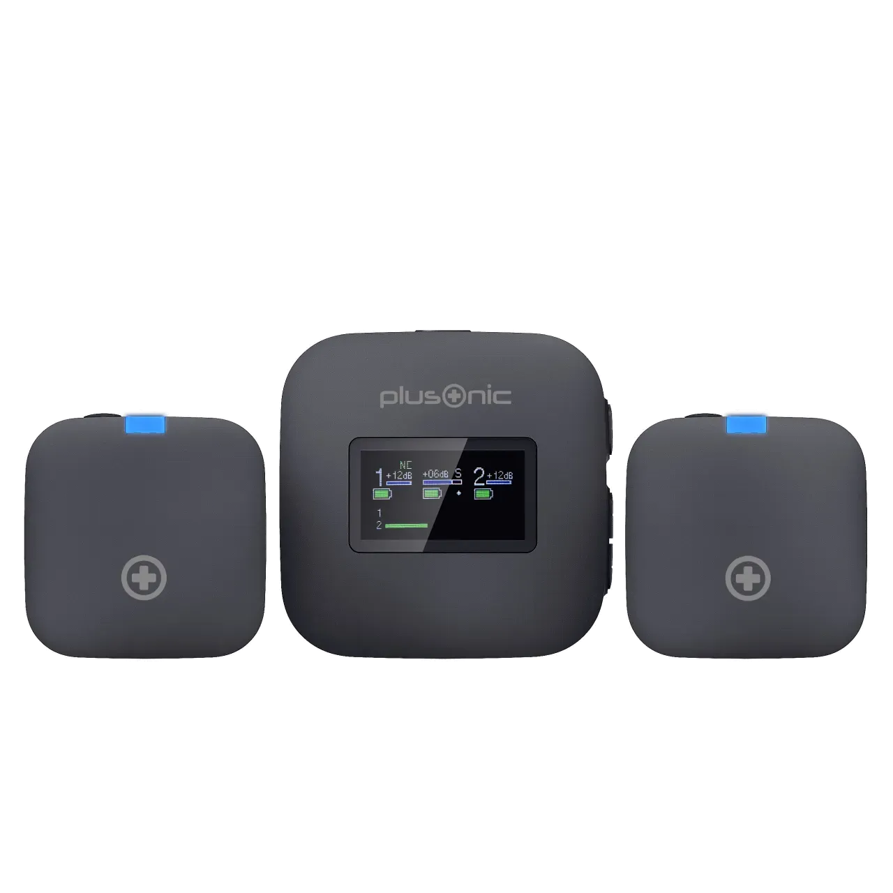 Plusonic Wireless Mikrofone Kit PS-TDS8 "USB Type C/Lightning/3,5mm Klinke" WiFi-Micro *ALLTRAVEL* – Bild 3
