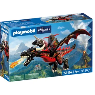 72114 Knights Schwarzer Drache, Konstruktionsspielzeug 72114 Knights Schwarzer Drache, Konstruktionsspielzeug