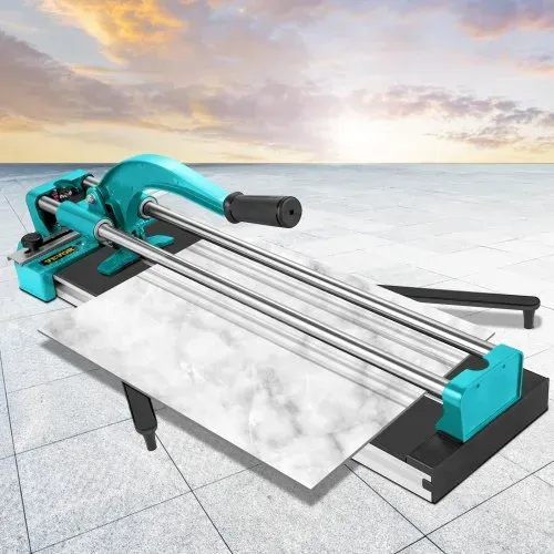 VEVOR Profi Fliesenschneider 800mm Doppelschienen Halterungen Manueller Fliesenschneider 3/5 Zoll Kappe mit Präzisionslaser Manuelle – Bild 7