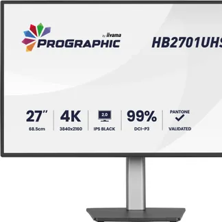 iiyama PROGRAPHIC HB2701UHSNP-B1 Computerbildschirm 68,6 cm (27″) 3840 x 2160 Pixel 4K Ultra HD LCD Schwarz iiyama PROGRAPHIC HB2701UHSNP-B1 Computerbildschirm 68,6 cm (27″) 3840 x 2160 Pixel 4K Ultra HD LCD Schwarz