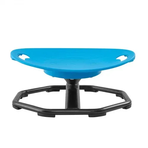 VEVOR Drehstuhl Kinder Autismus Sensorischer Drehsitz 50 kg 430x355 mm Blau, ADHS Hilfsmittel für Kinder im Alter von 2-6 Jahren, Förderung von Gleichgewicht Körperkoordination Greifkraft, PP-Material – Bild 10