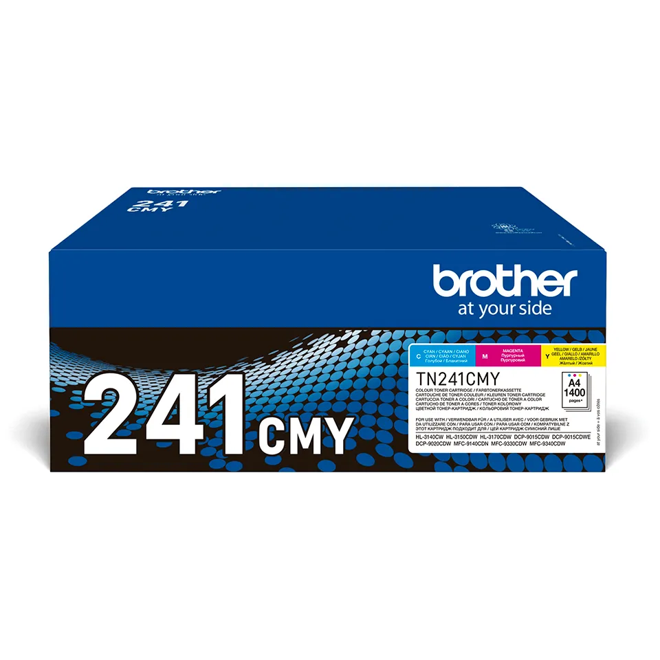 Brother TN-241CMY Tonerkartusche 3 Stück(e) Original Cyan, Magenta, Gelb Brother TN-241CMY Tonerkartusche 3 Stück(e) Original Cyan, Magenta, Gelb