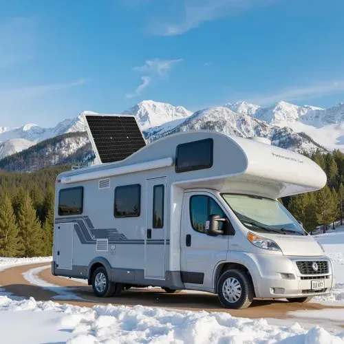 VEVOR 12V Monokristallines Solarpanel-Kit 50W, Batterieladegerät mit verbessertem MPPT-Controller & verstellbarer Halterung, IP65 wasserdicht für Auto, Boot, Wohnmobil, Anhänger, Hausdach – Bild 7