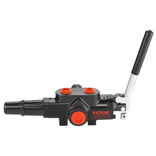 VEVOR Hydraulisches Holzspalterventil, 1 Spule, 25 GPM hydraulisches Wegeventil, 3626 PSI hydraulisches Laderventil, hydraulisches Joystick-Steuerventil für kleine Traktoren, Lader, Holzspalter – Bild 9