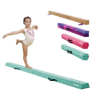 VEVOR Schwebebalken Gymnastik Kinder klappbar 2,35 m, 90,7 kg belastbarer Gymnastikbalken mit rutschfesten Unterseiten, Balance Balken Balancierbalken mit Tragetasche für Fitnessstudio, Mintgrün VEVOR Schwebebalken Gymnastik Kinder klappbar 2,35 m, 90,7 kg belastbarer Gymnastikbalken mit rutschfesten Unterseiten, Balance Balken Balancierbalken mit Tragetasche für Fitnessstudio, Mintgrün