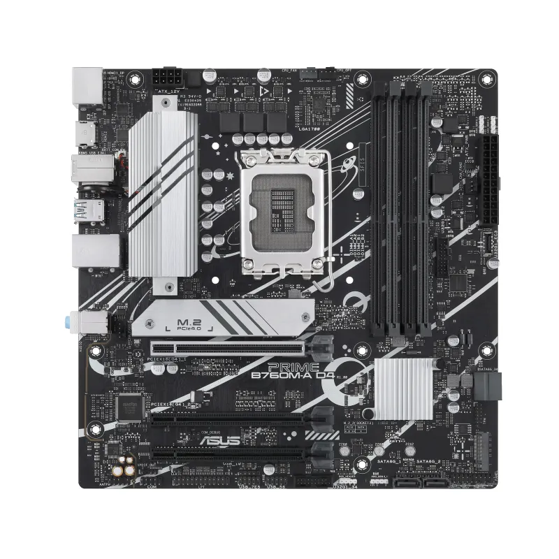 ASUS PRIME B760M-A D4-CSM Intel B760 LGA 1700 micro ATX ASUS PRIME B760M-A D4-CSM Intel B760 LGA 1700 micro ATX