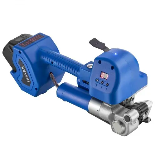 VEVOR Umreifungsgerät, 2 x 4000 mAh Akku, Umreifungsmaschine mit Digitalanzeige für 10–19 mm breite PET-Bänder, Bandverpackungsmaschine für ideal für Fabriken, Lagerhallen, & Logistikzentren – Bild 10