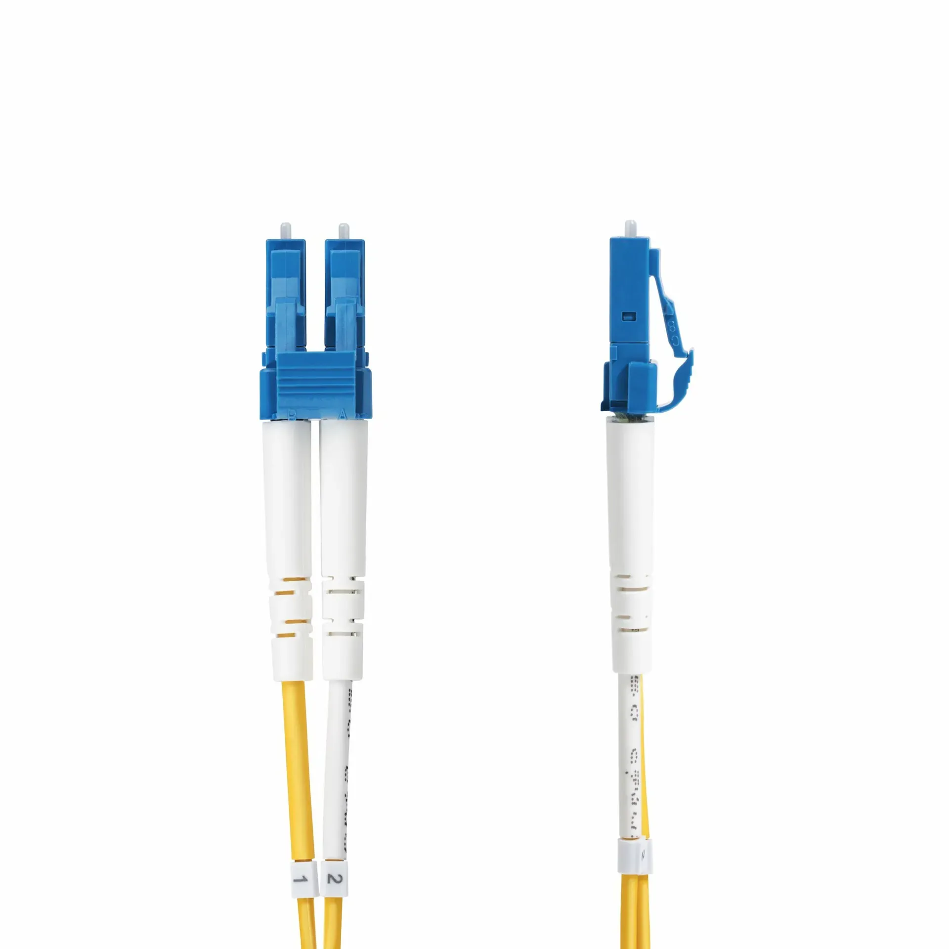 StarTech.com 1 Meter LWL Patchkabel LC LC (UPC) Singlemode OS2 Duplex, 9/125µm, 100Gbit, Biegeunempfindlich, Geringe Einfügedämpfung, LSZH Glasfaserkabel – Bild 2