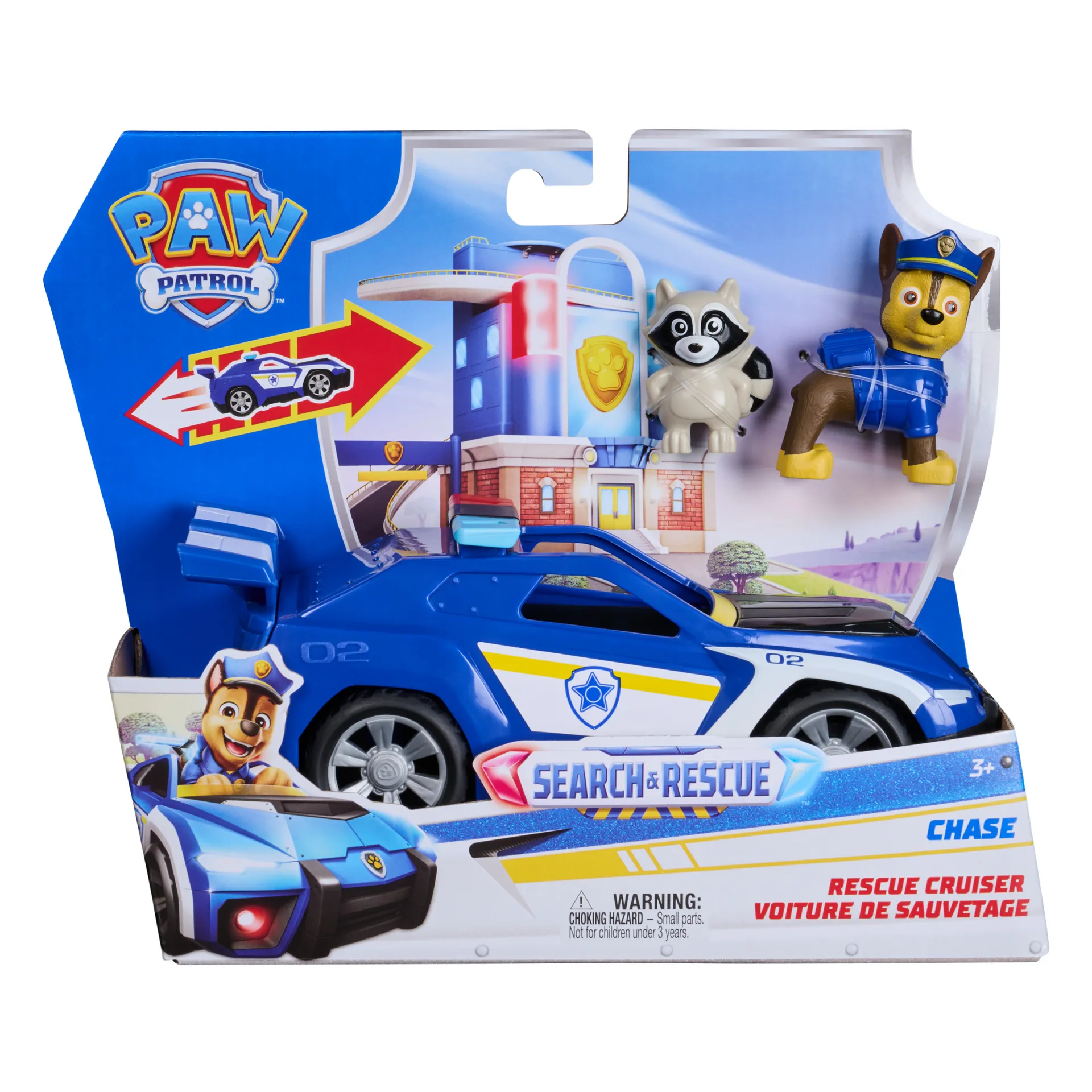 PAW Patrol - Search & Rescue: Chase' Rescue Cruiser mit 2 Figuren – Bild 2