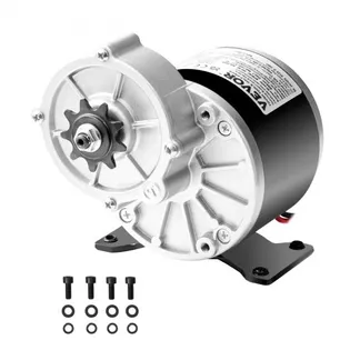 VEVOR 350 W Elektrischer Gleichstrommotor, Leistungsstarker Elektromotor, 24 V, 3000 U/min, Go-Kart-Elektromotor, elektrischer Dirtbike-Motor für E-Bike, Motorrad, Roller, Heimwerker VEVOR 350 W Elektrischer Gleichstrommotor, Leistungsstarker Elektromotor, 24 V, 3000 U/min, Go-Kart-Elektromotor, elektrischer Dirtbike-Motor für E-Bike, Motorrad, Roller, Heimwerker