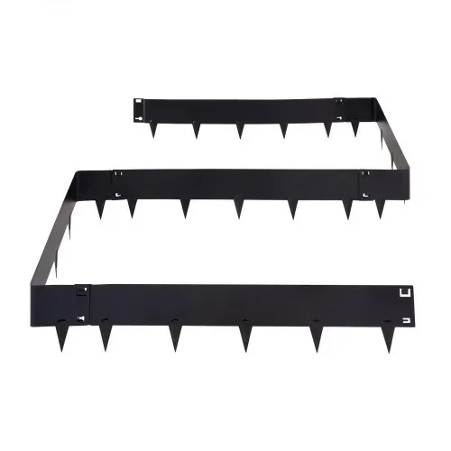 VEVOR Rasenkante 6er-Pack 1016x207 mm, Beeteinfassung aus Verzinktem Stahl, inkl. Handschuhen, Rasenbleche, Mähkante, Metall Palisade, Beetumrandung für Blumenbeete & Gartenwege – Bild 10