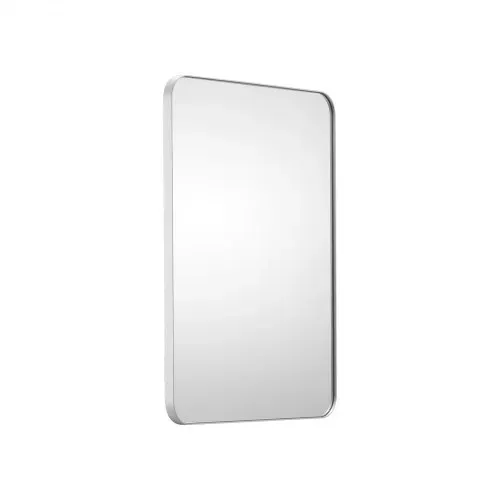 VEVOR Wandspiegel Schminkspiegel Badezimmerspiegel 762 x 559 x 25 mm rechteckiger Spiegel, Rahmen aus Aluminiumlegierung Spiegel mit Z-förmiger Halterung für Badezimmer Schlafzimmer Wohnzimmer – Bild 9