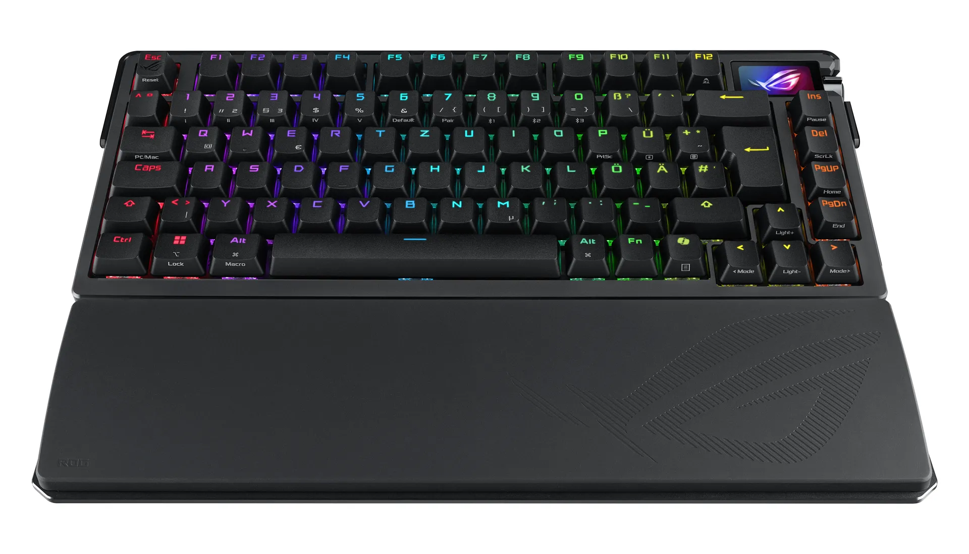 ASUS ROG Azoth Extreme Tastatur Gaming USB + RF Wireless + Bluetooth QWERTZ Schwarz – Bild 3