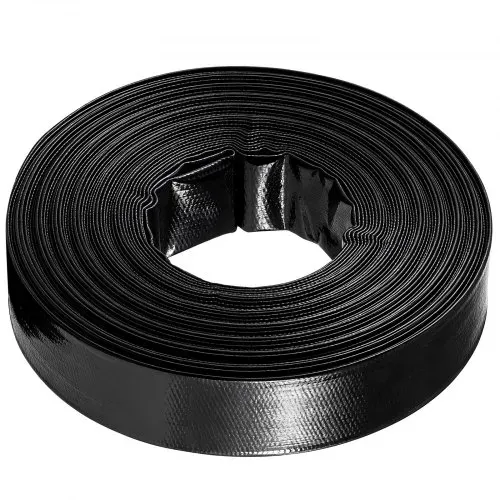 VEVOR Rückspülschlauch 1,5 Zoll 30,48 m PVC Flachschlauch Ablaufschlauch für Poolentwässerung und Bewässerung mit 90 psi, Anschlusswahl ohne Vorinstallierte Kupplungen für Verschiedene Pumpensysteme – Bild 10