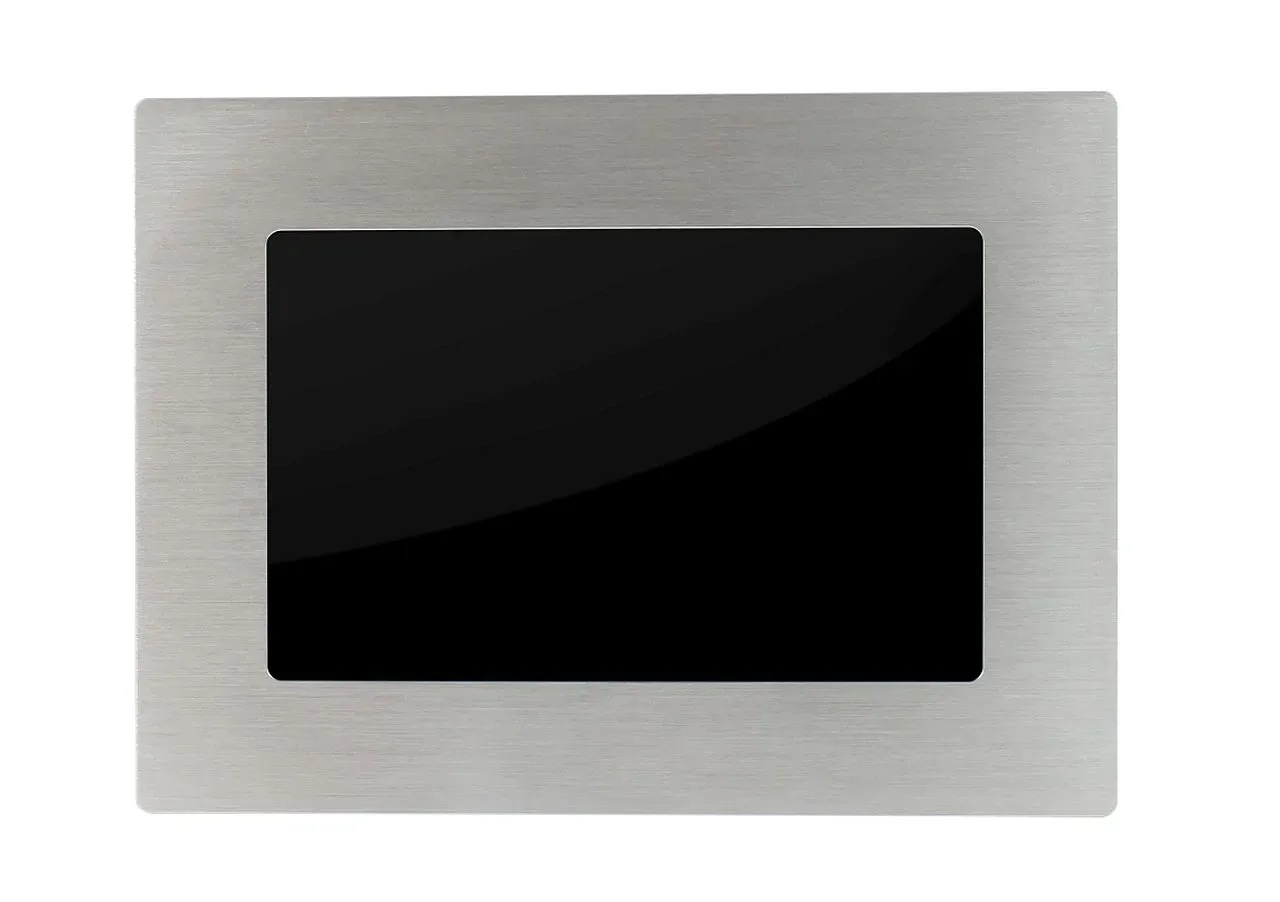 ALLNET Touch Display Tablet 12 Zoll zbh. Blende für Einbaurahmen, silber breit – Bild 3