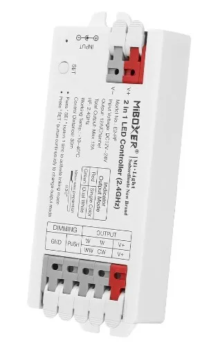 MiBoxer E2-RF LED Controller 2in1 Single colour/CCT(dual white) 2,4GHz – Bild 2