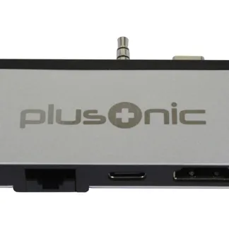 Plusonic Docking Adapter/Hub für Microsoft Surface Go, 5in1: USB 3.0/RJ45 Gigabit-Ethernet/Type-C/HDMI/AUX Plusonic Docking Adapter/Hub für Microsoft Surface Go, 5in1: USB 3.0/RJ45 Gigabit-Ethernet/Type-C/HDMI/AUX