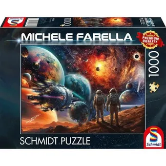 Michele Farella: Kosmische Farbenpracht – Reise ins Weltall, Puzzle Michele Farella: Kosmische Farbenpracht – Reise ins Weltall, Puzzle