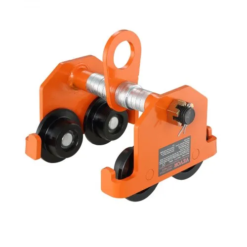 VEVOR Laufkatze 1Tonnen Tragfähigkeit Hallenkran 63,5-203,2mm Einstellbare Breite Kran 295x230x240mm Rollfahrwerk Doppelrad-Design Handfahrwerk für I- und H-Trägern Hallenkran Ladekran VEVOR Laufkatze 1Tonnen Tragfähigkeit Hallenkran 63,5-203,2mm Einstellbare Breite Kran 295x230x240mm Rollfahrwerk Doppelrad-Design Handfahrwerk für I- und H-Trägern Hallenkran Ladekran
