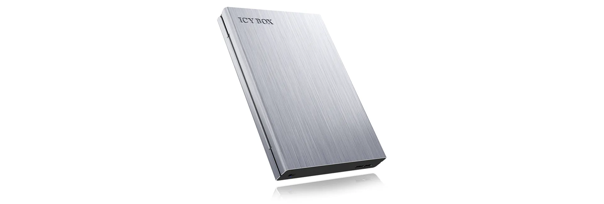 ICY BOX IB-241WP, Ext. HDD-Gehäuse, 1x 2,5″ SATA (I/II/III 6Gbit/s) HDD zu USB 3.2 Gen 1 UASP Host, Aluminium, mit einstellbarem Schreibschutz ICY BOX IB-241WP, Ext. HDD-Gehäuse, 1x 2,5″ SATA (I/II/III 6Gbit/s) HDD zu USB 3.2 Gen 1 UASP Host, Aluminium, mit einstellbarem Schreibschutz