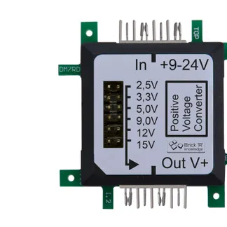 ALLNET Brick’R’knowledge Spannungsregler PWR 7…24V DC to +2,5/+3,3/+5/+9/+12/+15V, 5A/1A ALLNET Brick’R’knowledge Spannungsregler PWR 7…24V DC to +2,5/+3,3/+5/+9/+12/+15V, 5A/1A