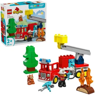 10473 DUPLO Town Löschauto mit Schlauch und Feuerwehrmann, Konstruktionsspielzeug 10473 DUPLO Town Löschauto mit Schlauch und Feuerwehrmann, Konstruktionsspielzeug