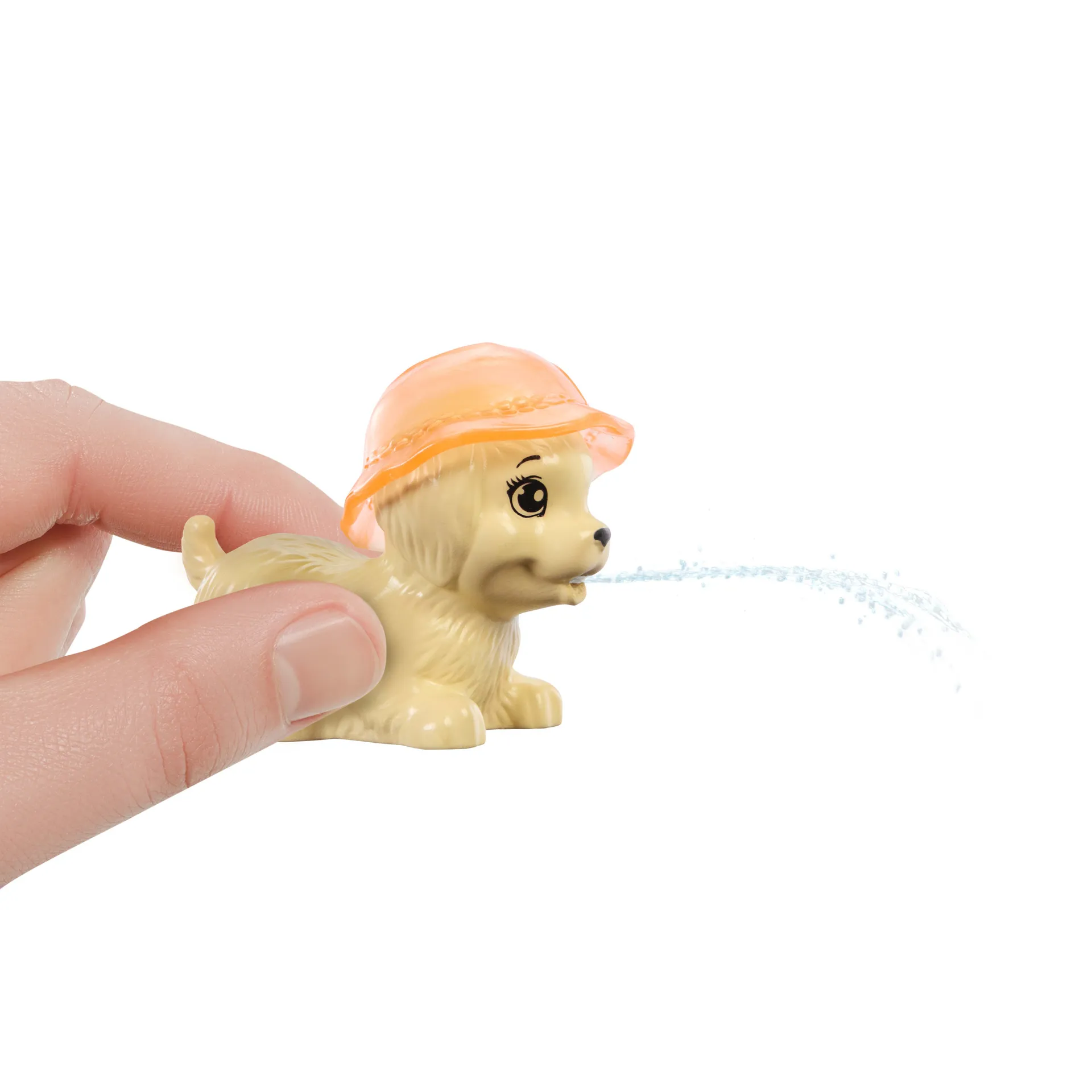 Barbie Pool Party-Spielset für Welpen mit Puppe, Hundehütte und Rutsche, 2 Tierfiguren und 6 Zubehörteilen – Bild 4