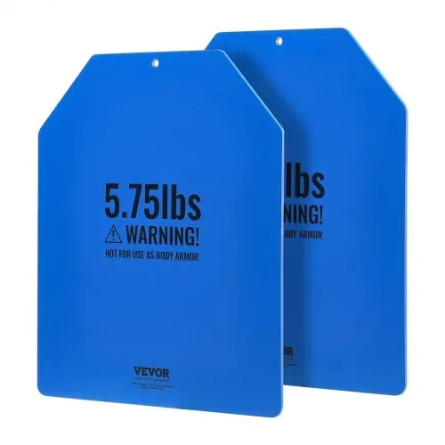 VEVOR Gewichtsplatten für Gewichtswesten 5,2 kg Set (2 x 2,6 kg), Flache Gewichtswestenplatten für WODs & Funktionelles Training, Ergonomisches Zusatzgewicht für Krafttraining, Laufen & Fitness, Blau – Bild 10