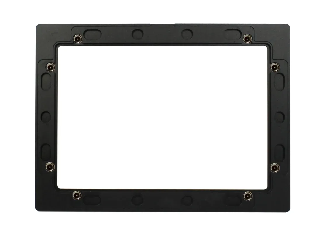 ALLNET Touch Display Tablet 10 Zoll zbh. Blende für Einbaurahmen schwarz schmal – Bild 2