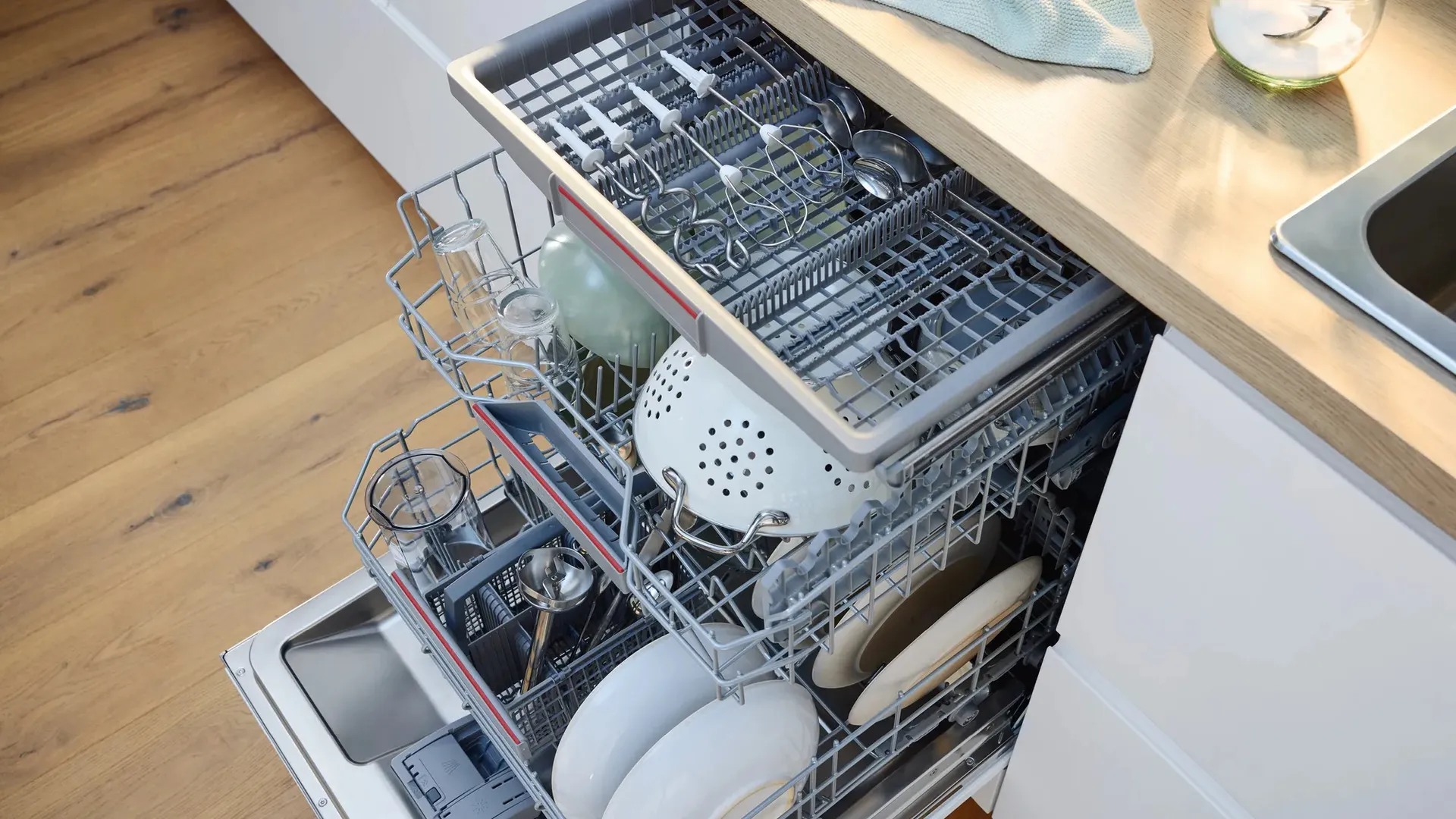 Bosch MFQ37470 Mixer Handmixer 750 W Schwarz, Weiß – Bild 7