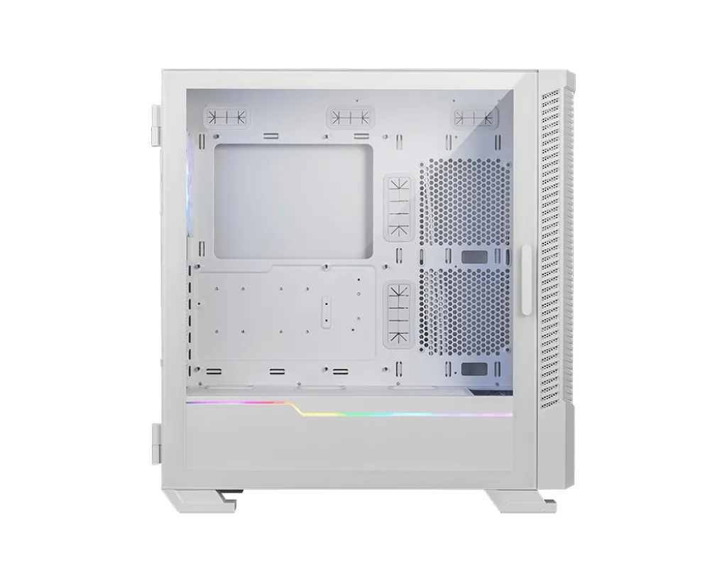 MSI MPG 100R WHITE Midi Tower Weiß – Bild 3