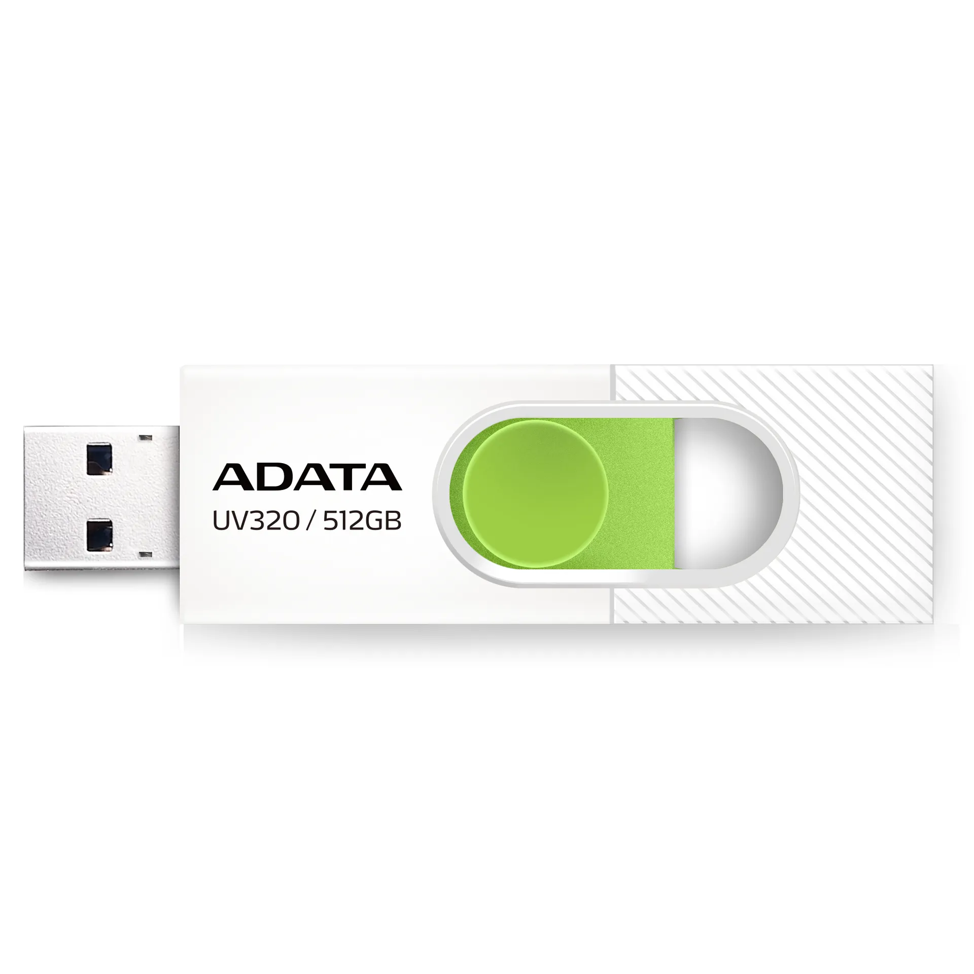 ADATA UV320 USB-Stick 512 GB USB Typ-A 3.2 Gen 1 (3.1 Gen 1) Grün, Weiß ADATA UV320 USB-Stick 512 GB USB Typ-A 3.2 Gen 1 (3.1 Gen 1) Grün, Weiß
