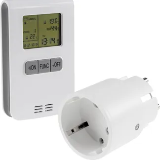 Funk-Thermostat SET „Pilota Casa“ IP20, max. 70m, max. 2300W Funk-Thermostat SET „Pilota Casa“ IP20, max. 70m, max. 2300W