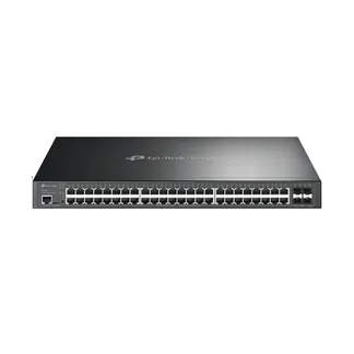 TP-Link Omada SG3452XP Netzwerk-Switch Managed L2+ Gigabit Ethernet (10/100/1000) Power over Ethernet (PoE) 1U Schwarz TP-Link Omada SG3452XP Netzwerk-Switch Managed L2+ Gigabit Ethernet (10/100/1000) Power over Ethernet (PoE) 1U Schwarz