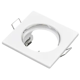 Einbaurahmen McShine “ER-74“ weiß, 74x74mm, starr Einbaurahmen McShine “ER-74“ weiß, 74x74mm, starr