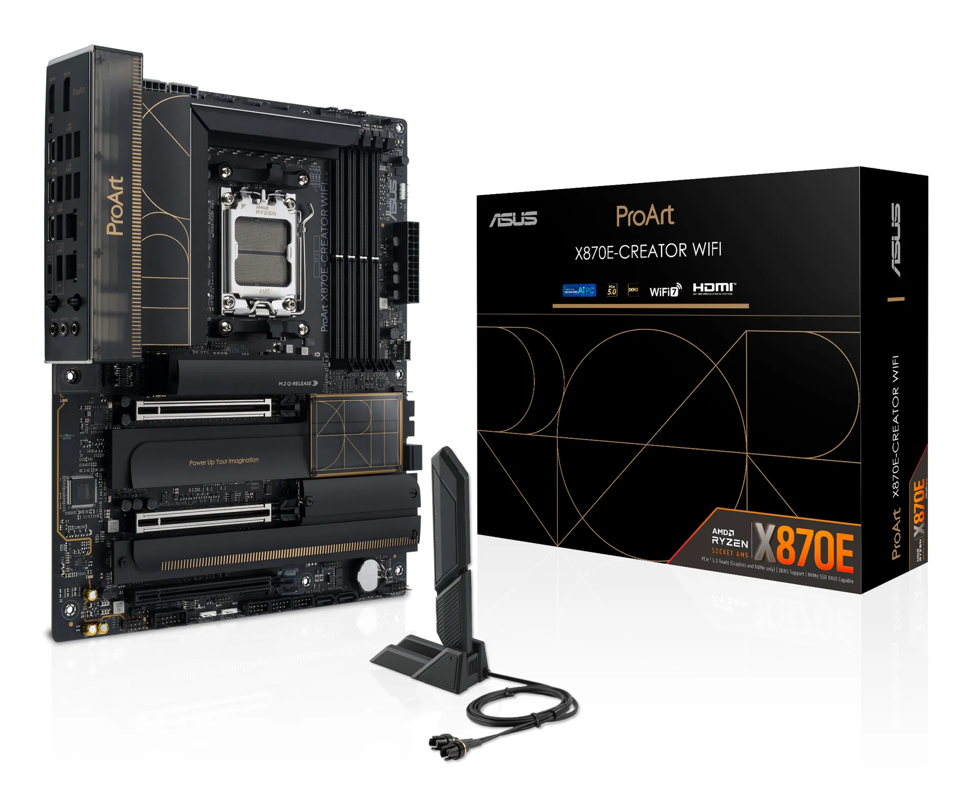 ASUS ProArt X870E-CREATOR WIFI AMD X870E Sockel AM5 ATX ASUS ProArt X870E-CREATOR WIFI AMD X870E Sockel AM5 ATX