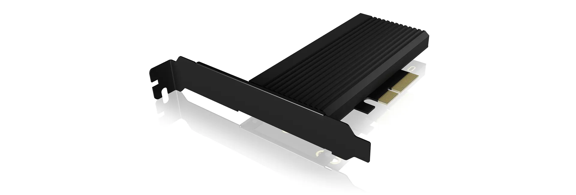 ICY BOX IB-PCI208-HS, PCIe Erweiterungskarte mit Kühlkörper, M.2 NVMe SSD zu PCIe 4.0 x4 – Bild 3